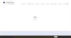 Desktop Screenshot of cinema4d.pl