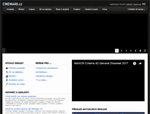 Tablet Screenshot of cinema4d.cz